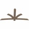 Ekena Millwork Davenport Smooth Timber Gable Bracket, Douglas Fir, 84"W x 45"H x 1 1/2"D x 5 1/2"F, 13/12 Pitch GBW084X45X0206DAV00SDF - alternate 4